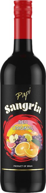 front view of bottle